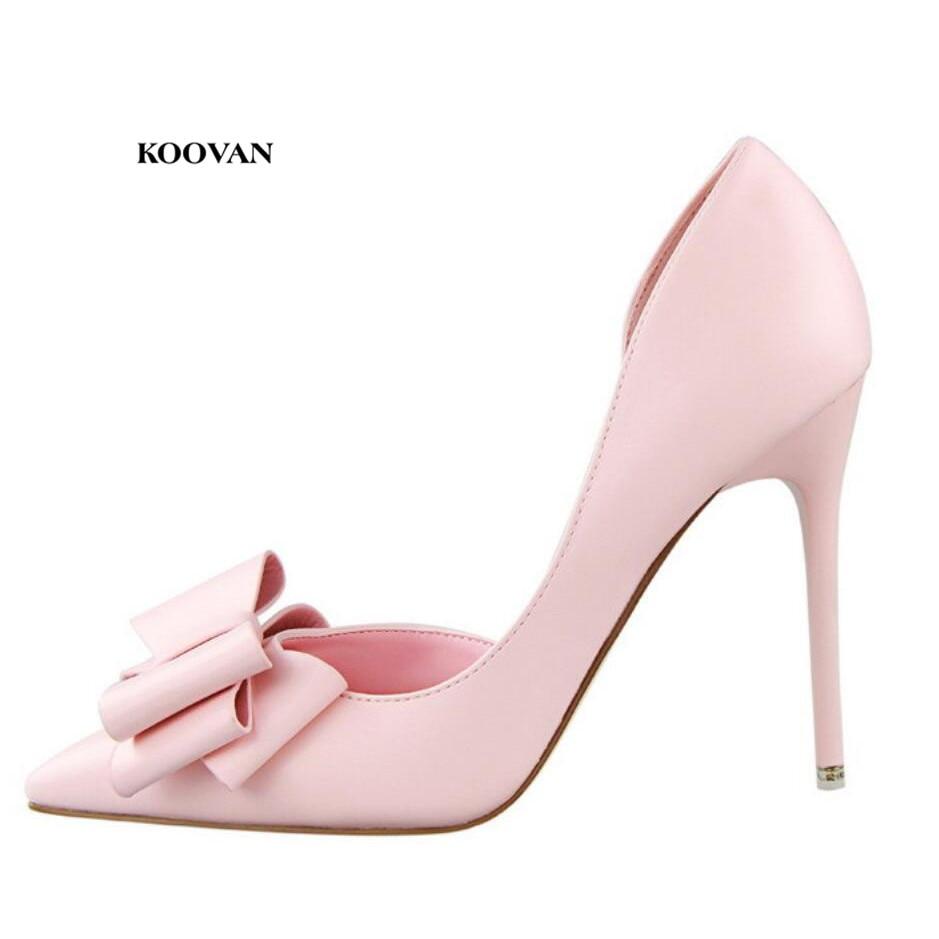 Sweet Bowknot High Heel Shoes