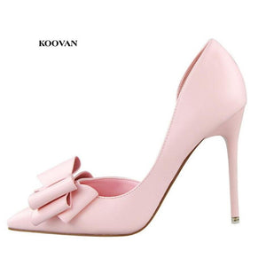 Sweet Bowknot High Heel Shoes