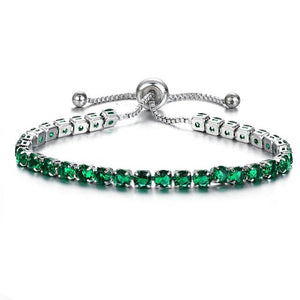 Cubic Zirconia Tennis Bracelet