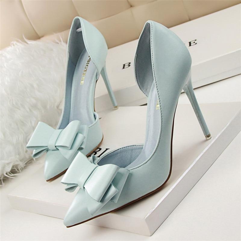 Delicate Bowknot Heel