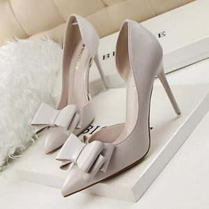 Delicate Bowknot Heel