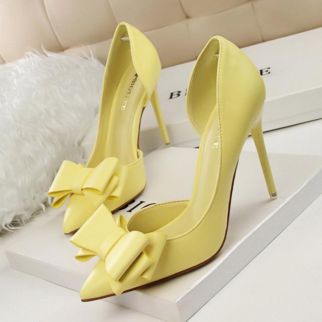 Delicate Bowknot Heel