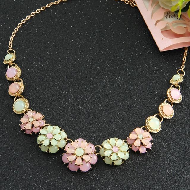 Multicolor Chain Necklace