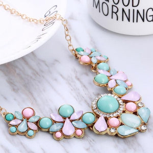 Multicolor Chain Necklace