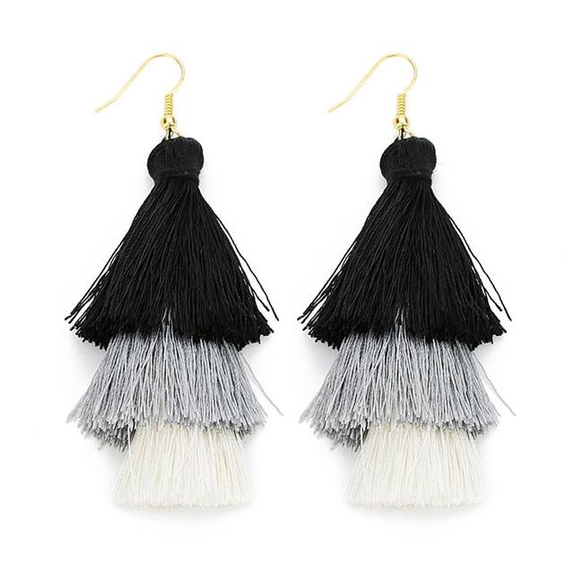 Statement Tassel Earrings