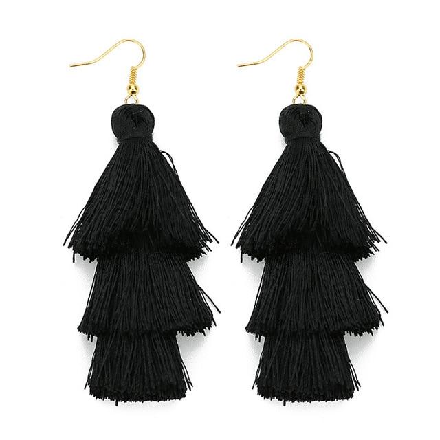 Statement Tassel Earrings