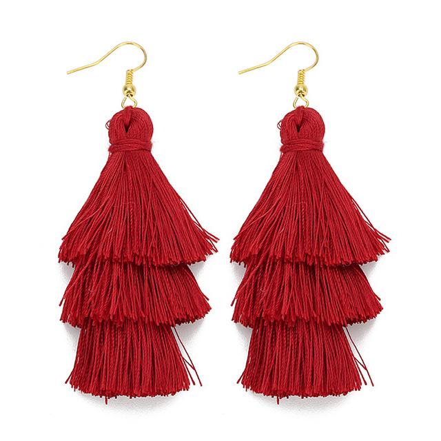 Statement Tassel Earrings