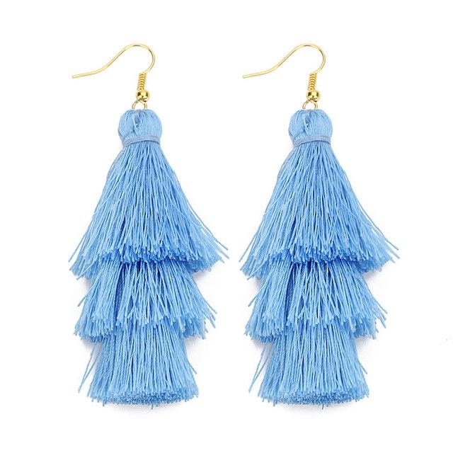 Statement Tassel Earrings