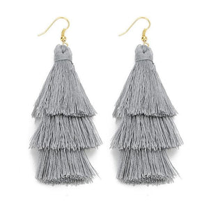 Statement Tassel Earrings