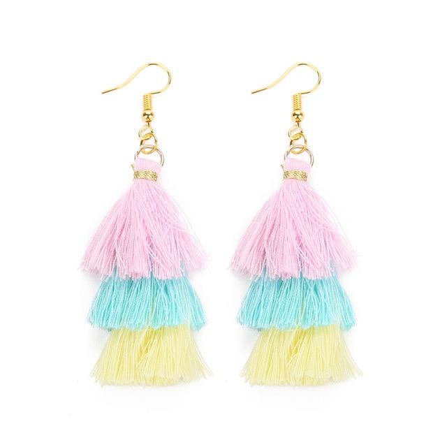 Statement Tassel Earrings