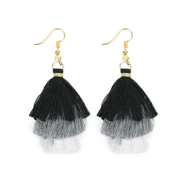 Statement Tassel Earrings