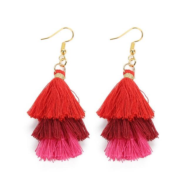 Statement Tassel Earrings