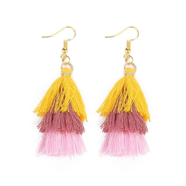 Statement Tassel Earrings