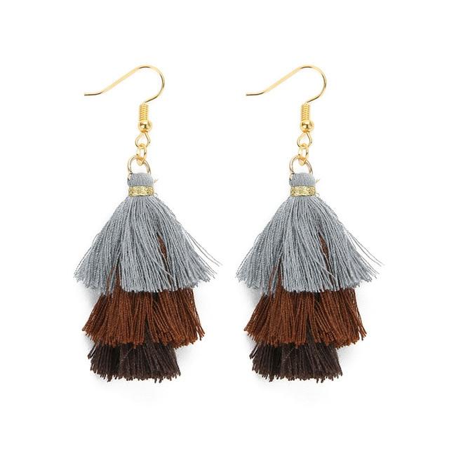 Statement Tassel Earrings