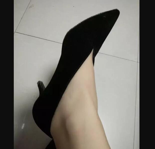 Pop Star Pointed Toe Girl Thin Heel